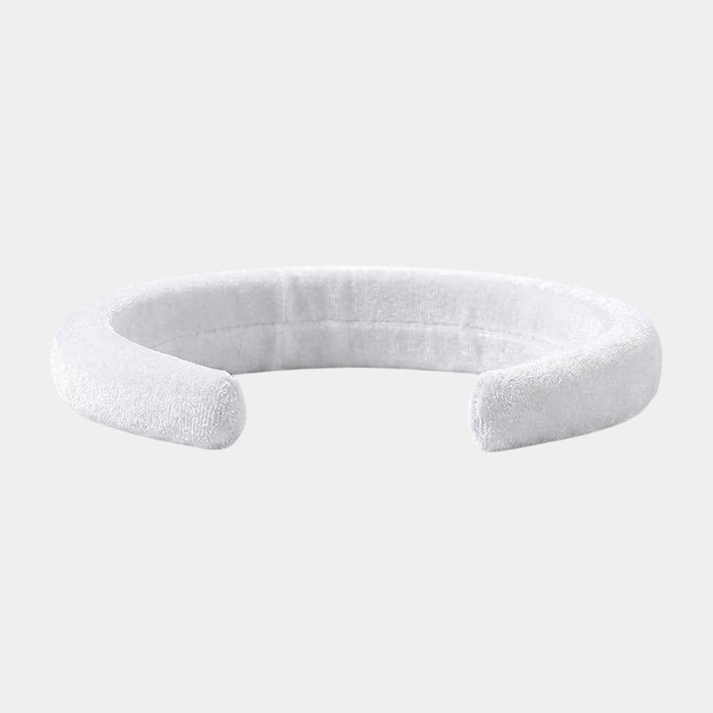 Serre-tête blanc en velours