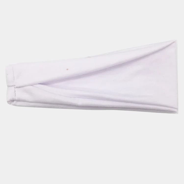 Bandeau élastique blanc uni