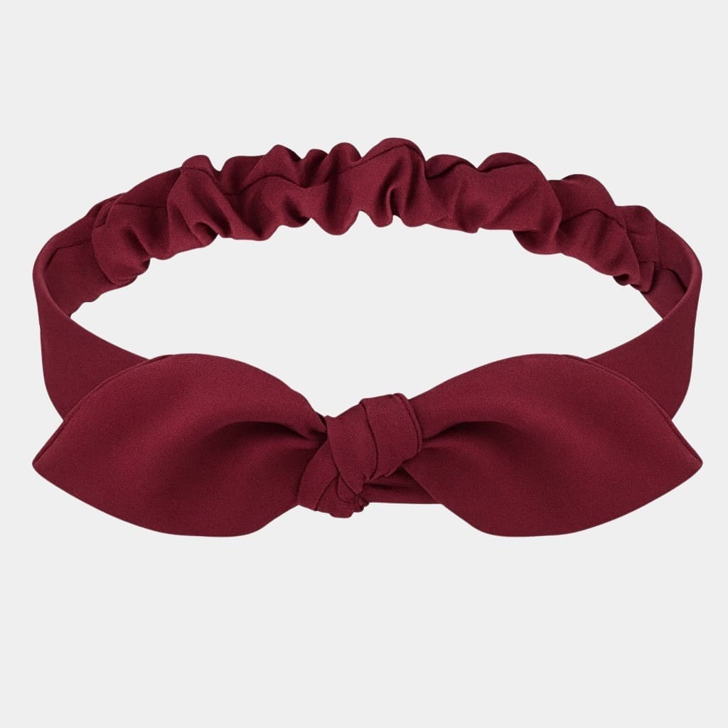 Bandeau nœud papillon rouge