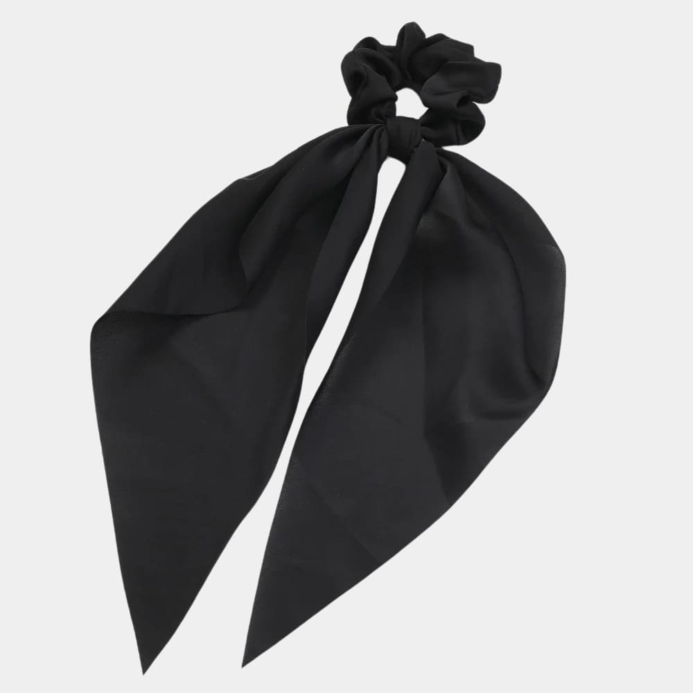 Chouchou foulard noir